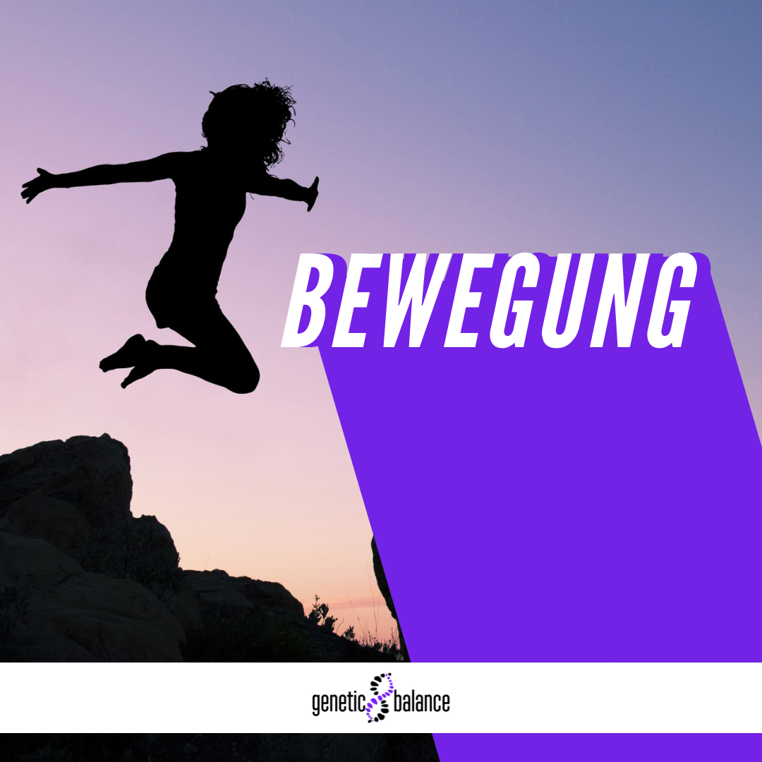 Bewegung | genetic balance - DNAAnalyse, Analyse, DNA Analyse, DNA Analytics, Telomere, DNA, DNS, Gentest, Gene, Gesundheit, Health, Prävention, Praevention, Prevention, Ageing, Aging, Alter, Altern